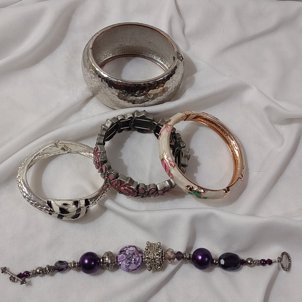 Bundle of 5 Misfit Bracelets